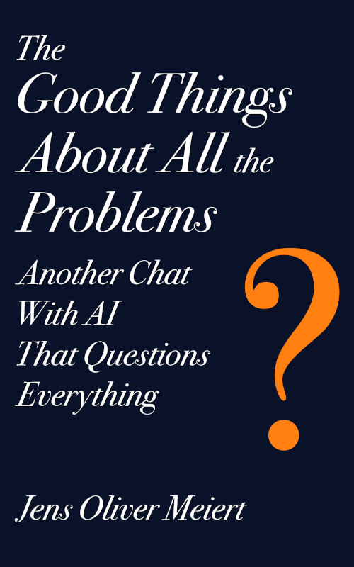 The suspected cover of “The Good Things About All the Problems.”
