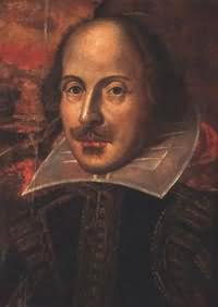 Porträt von William Shakespeare.