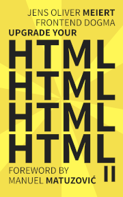 The cover of “Upgrade Your HTML II.”