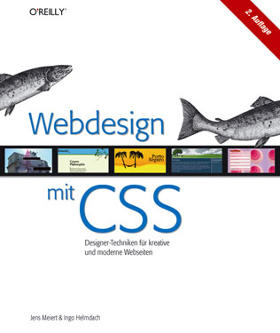 Cover: Webdesign mit CSS, 2. Auflage.