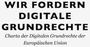 Wir fordern digitale Grundrechte.